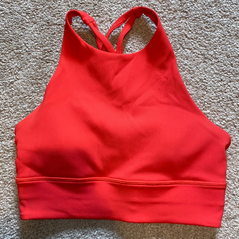 Lululemon Athletica Red Sports Bra
